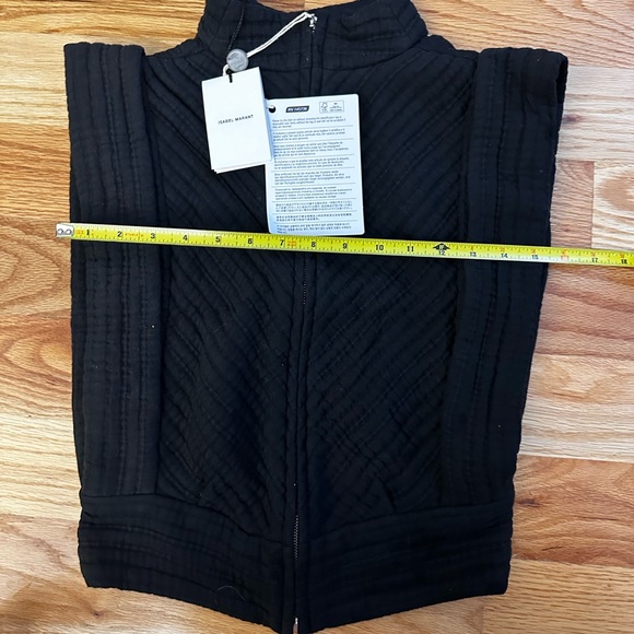 NWT Isabel Marant Carola Top (Size 34) in Black - Picture 15 of 16